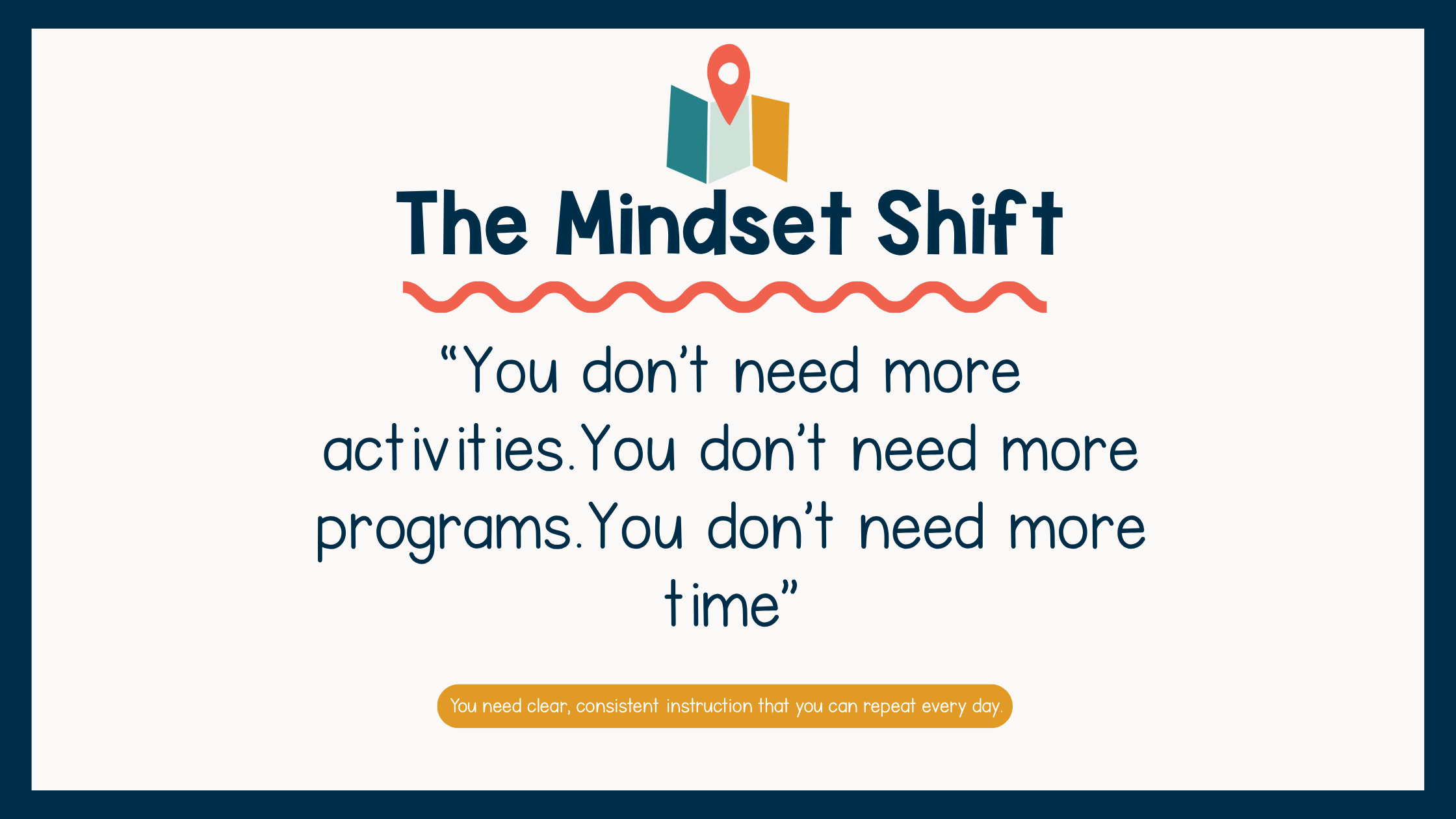 Simplify your literacy block by focusing on clear, consistent instruction instead of adding more programs or activities.