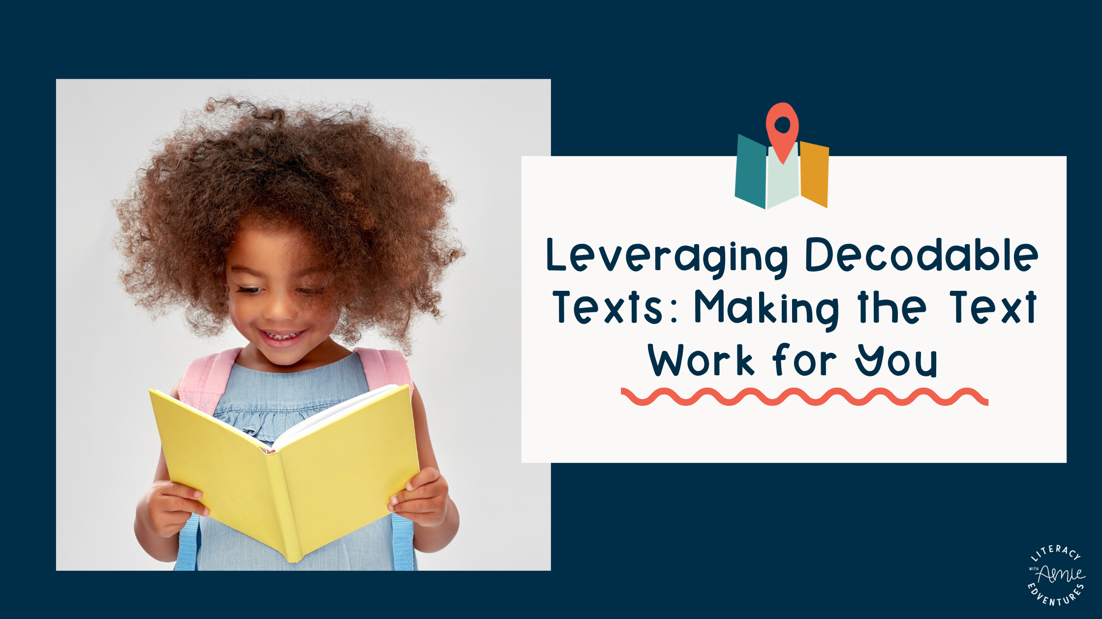 oung student reading a book representing decodable texts and phonics-based reading instruction.