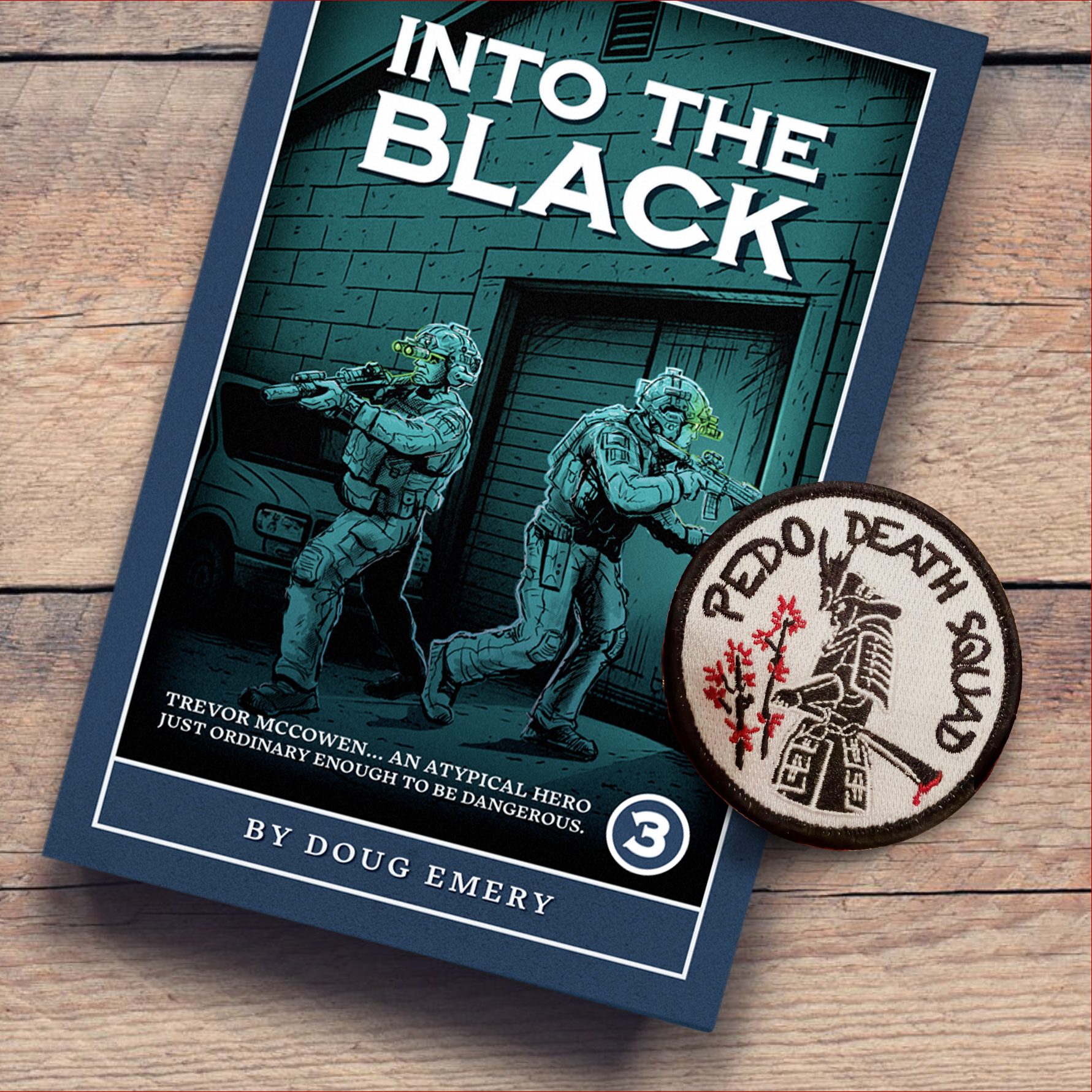 INTO THE BLACK / PEDO DEATH SQUAD / SIGNED EDTION