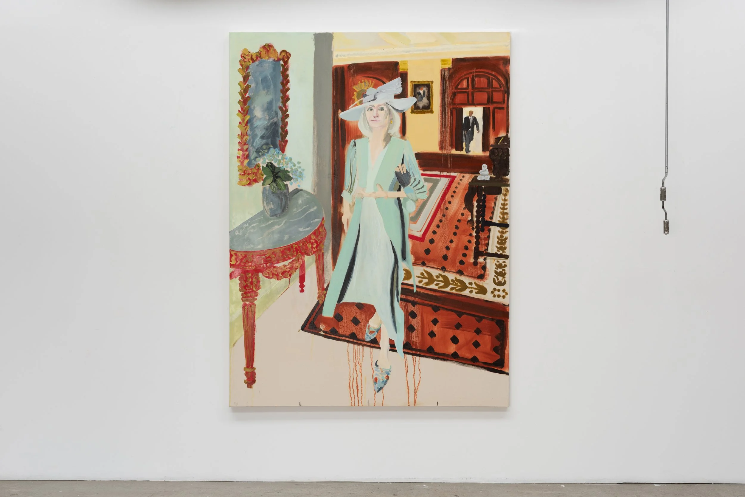 M P-B, 2026. 200 x 150cm. Oil on canvas.
