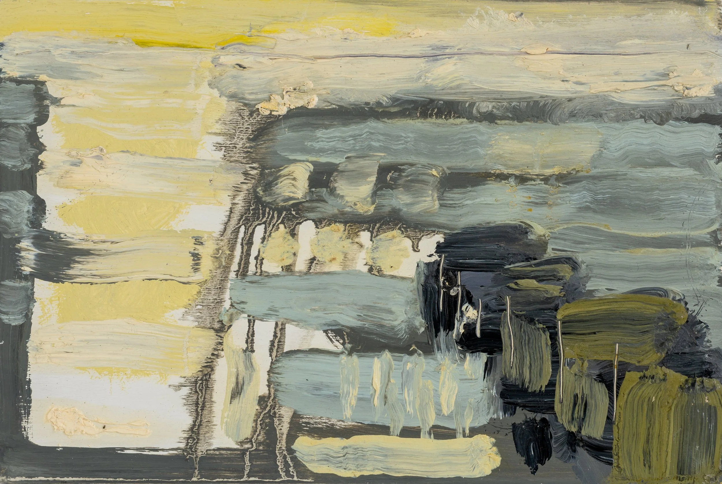 Today, 2022. 20 x 30cm. Oil on panel.