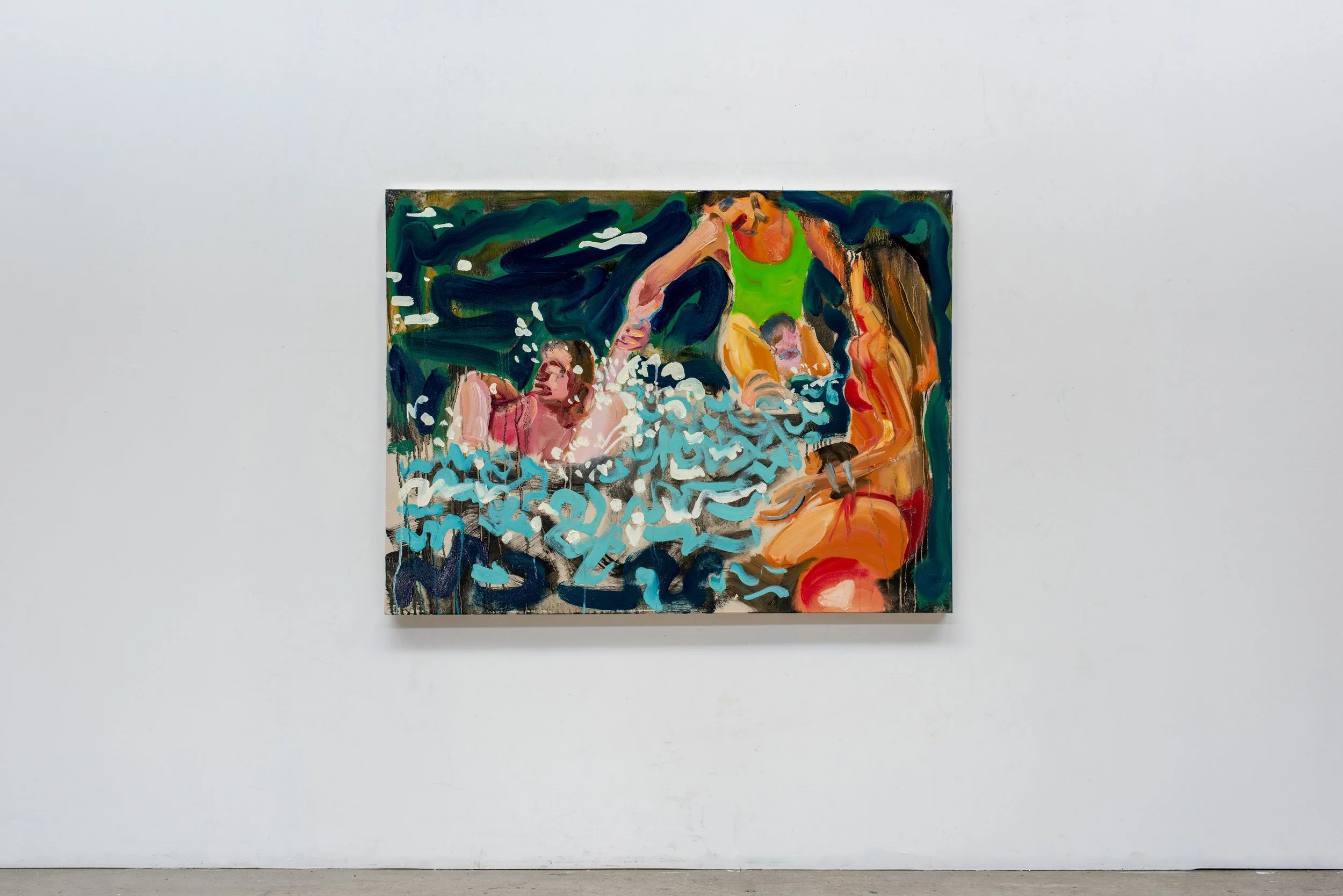 Horsing Around, 2026. 75 x 100cm. Oil on canvas.