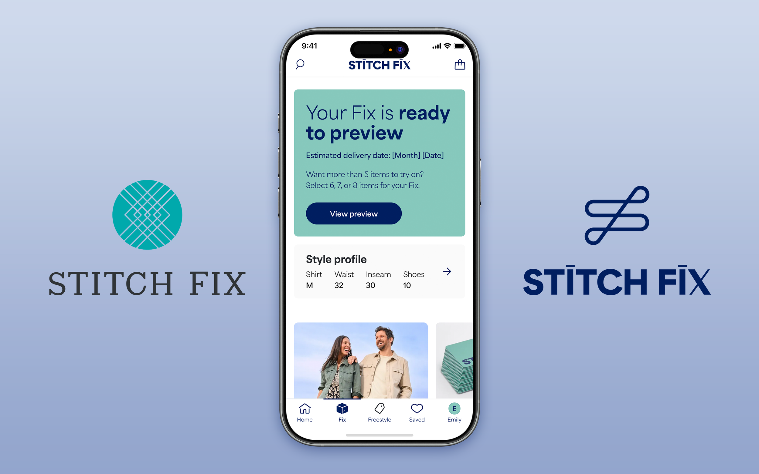 Stitch Fix Experience Rebrand