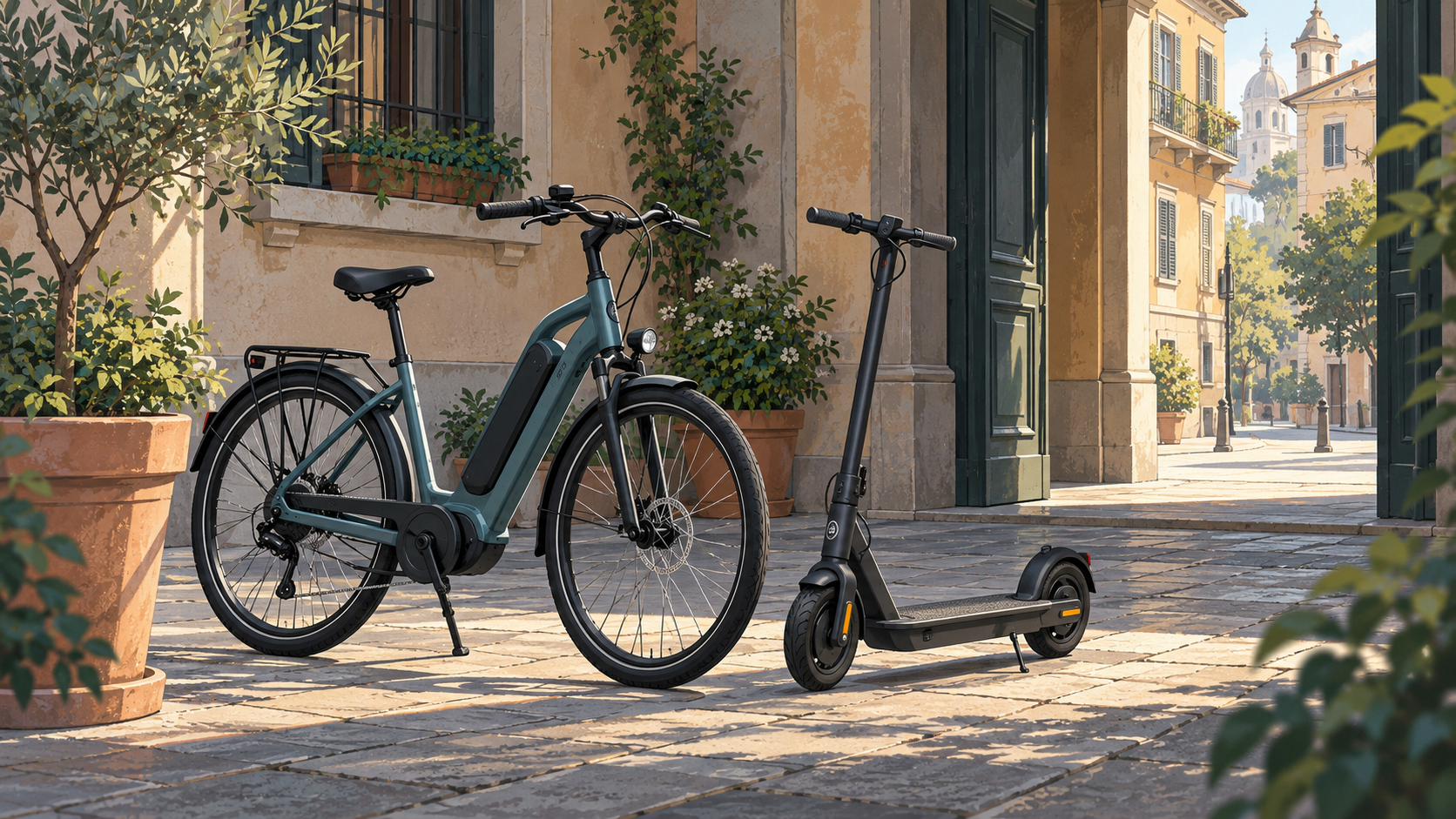 E-bike o monopattino elettrico: cosa scegliere per andare al lavoro?
