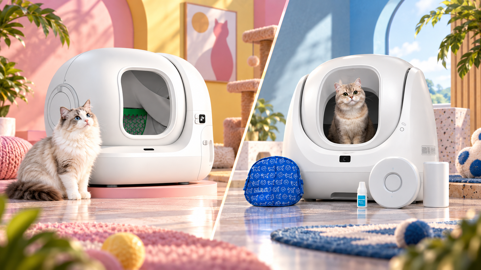 PETKIT Pura Max 2 vs CATLINK BayMax: quale scegliere?
