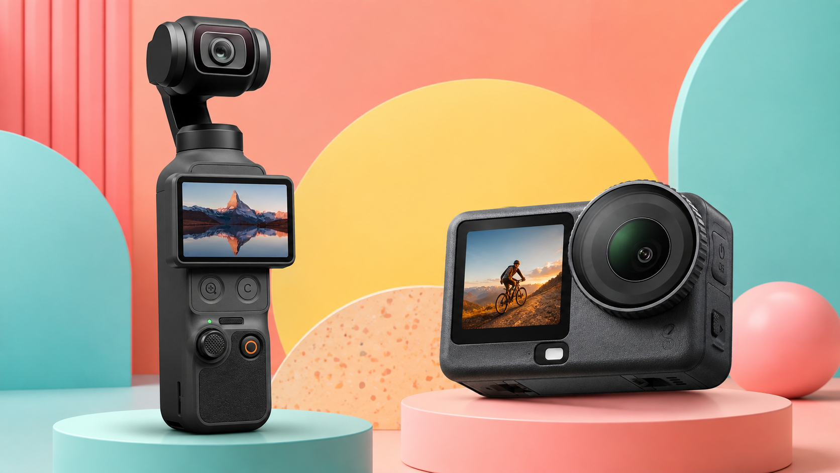 DJI Osmo Pocket 4 vs Action 6: quale scegliere?