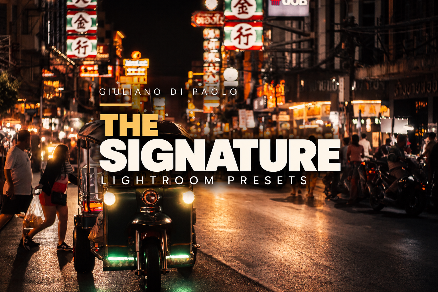 The Signature Lightroom Presets