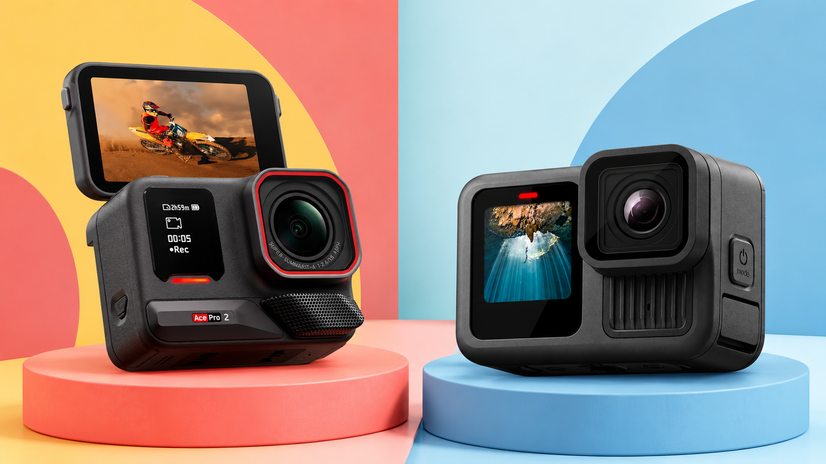 GoPro HERO13 vs Insta360 Ace Pro 2: sport o vlog?
