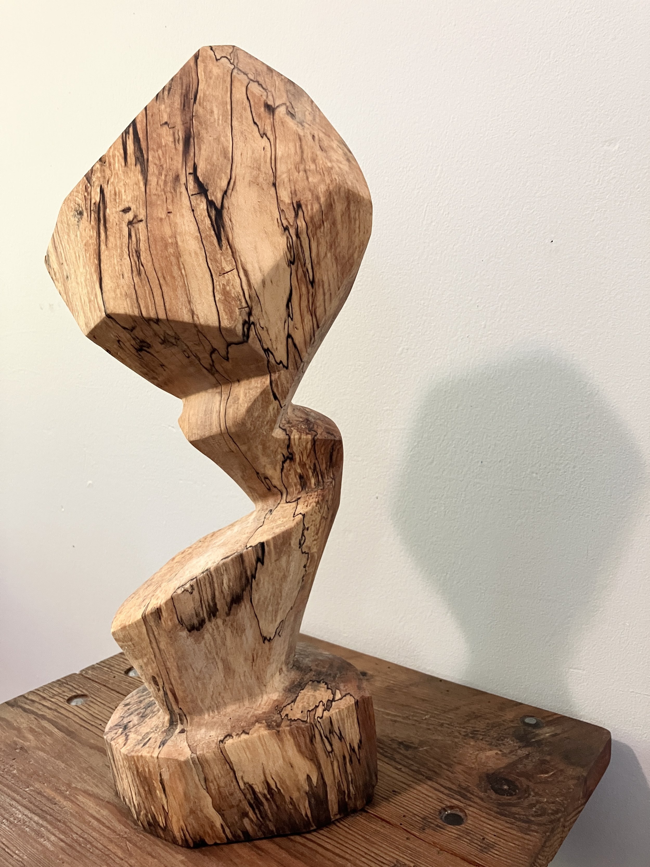 Spalted Maple - 18" high - $2100.