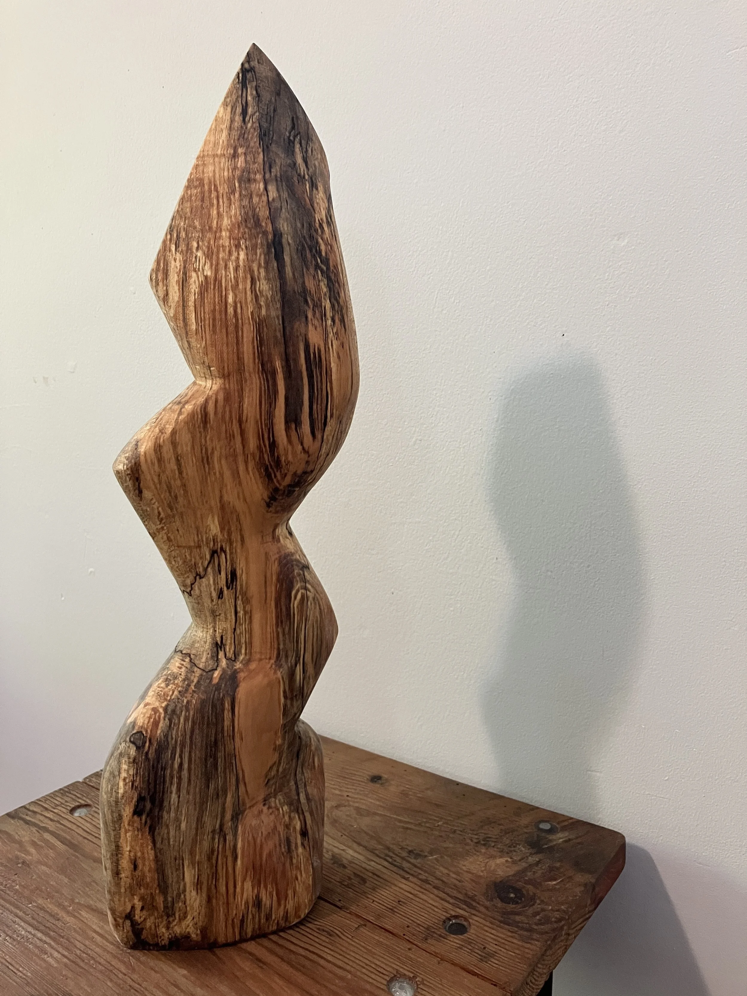 Spalted Maple - 20" high - $1500.