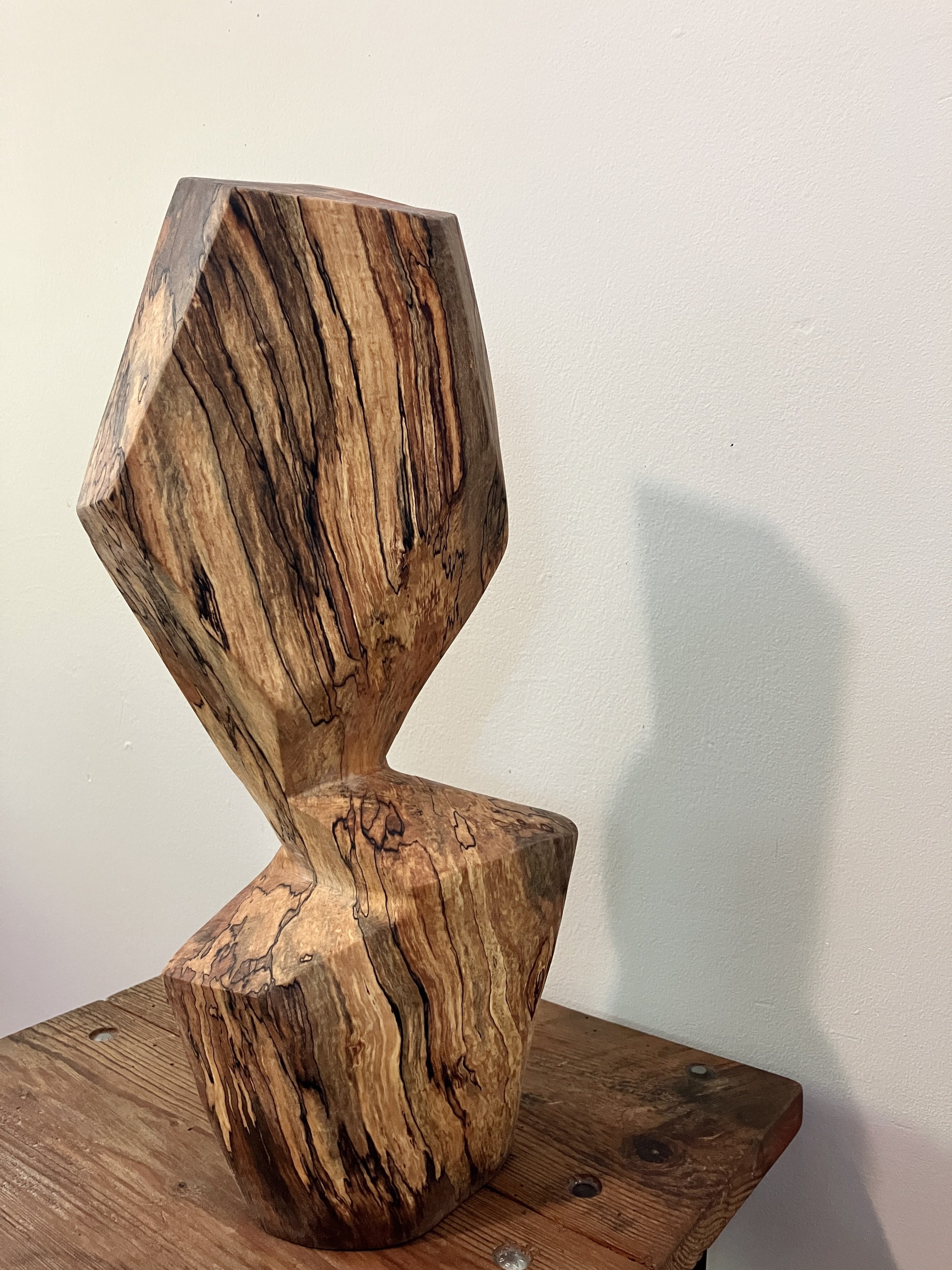 Spalted Maple - 19" high - Private Collection 