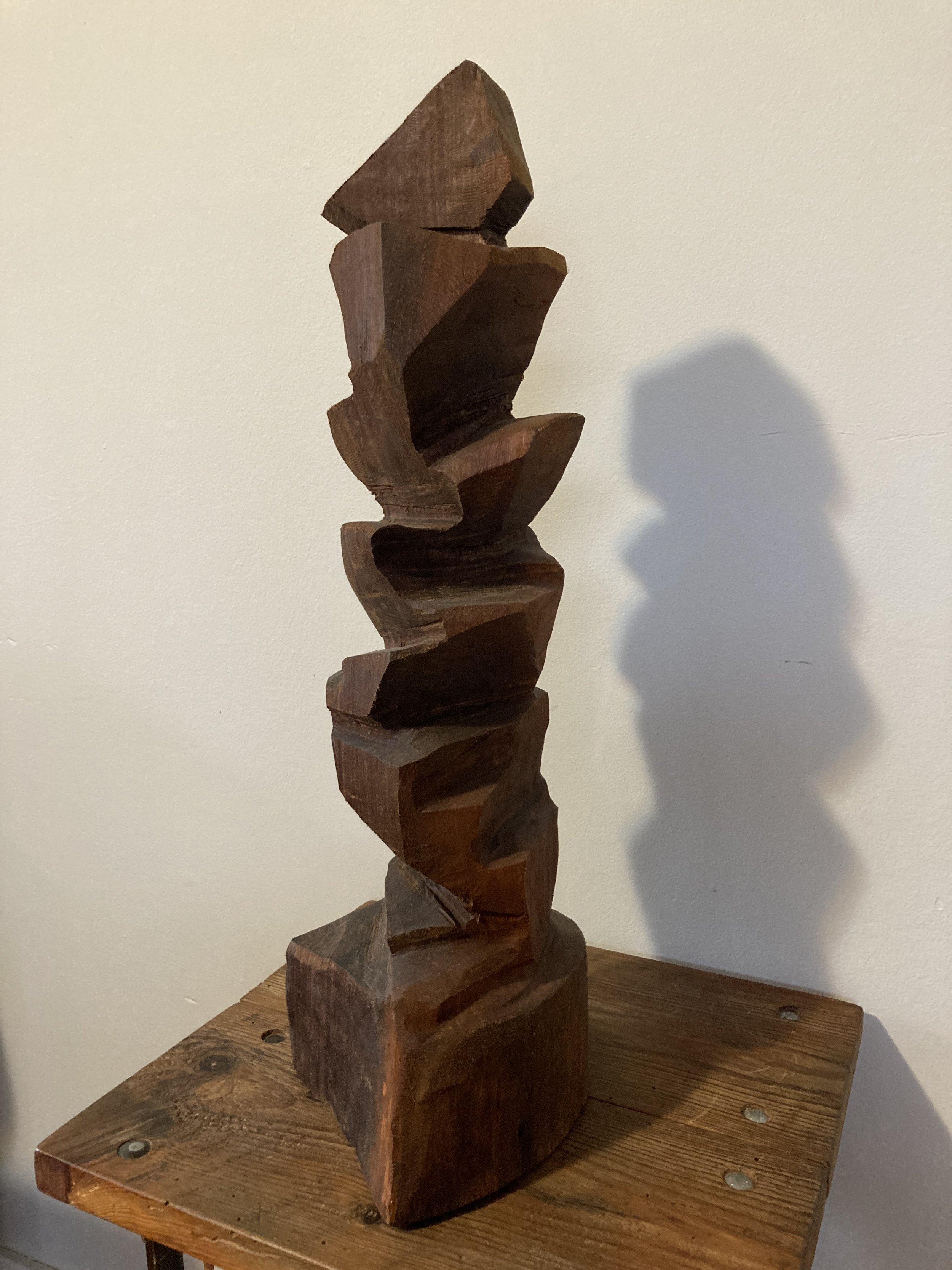 Walnut - 23" high - $2000.