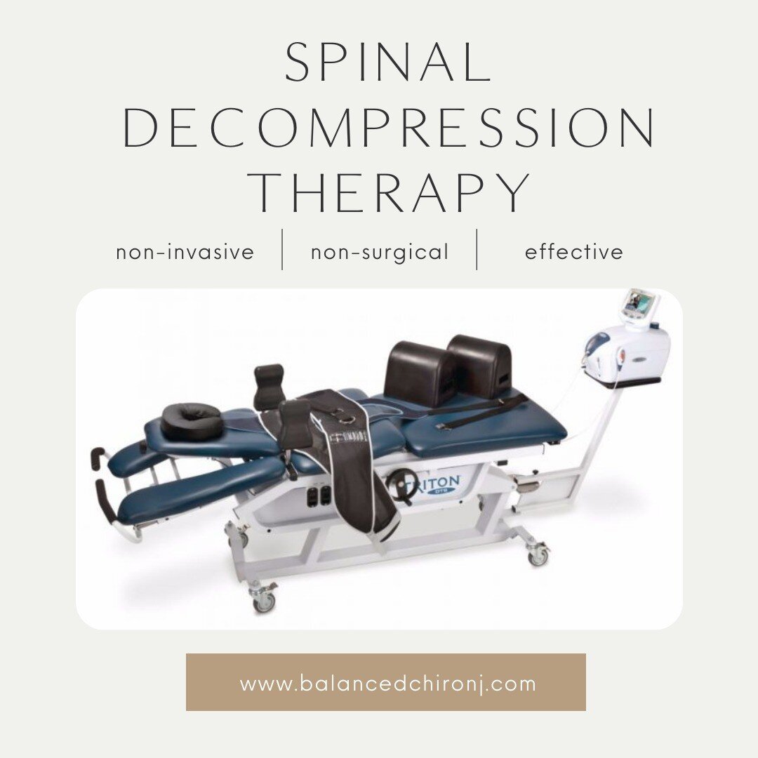 We are excited to officially announce the new addition to our office! 📣

Spinal decompression therapy is a non-invasive, non-surgical for patients with a disc bulge, disc herniation, pinched nerve, spinal pain, post-surgical pain, and degenerative d