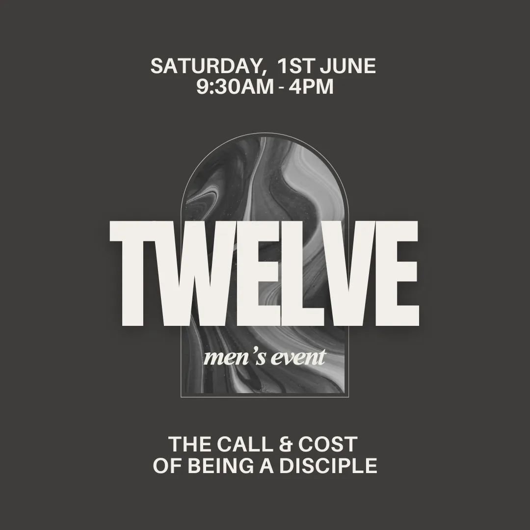 This one's for all the guys of Local! 🫵🏻

TWELVE is a day for the men of the church to connect and dive into what it means to be a disciple of Jesus. We will be unpacking 2 Timothy together as well as have plenty of time for hangs, prayer, breakout
