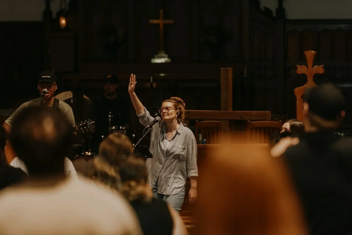 When they said, &ldquo;Let&rsquo;s go to the house of God,&rdquo;
my heart leaped for joy. Psalm 122:1-2 (MSG)