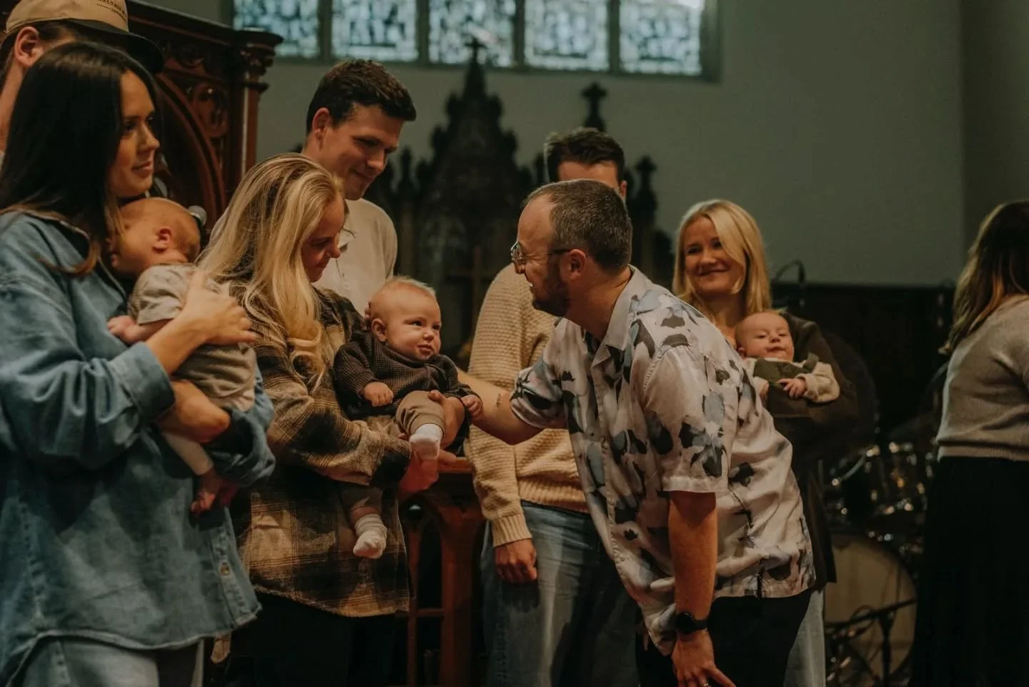 Baby Dedications are always a highlight in our year and make our services so much cuter. It was a blessing to pray for all these beautiful children this past Sunday. 

&ldquo;People were bringing little children to Jesus for him to place his hands on