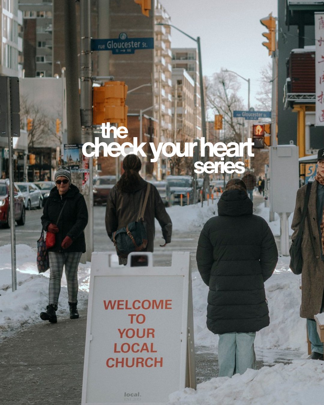 ❤️ Service Reminder
 Join us today at 3PM as we continue our &ldquo;Check Your Heart&rdquo; series and spend time in worship and the Word together. See you there!
 📍 152 Metcalfe St, Ottawa