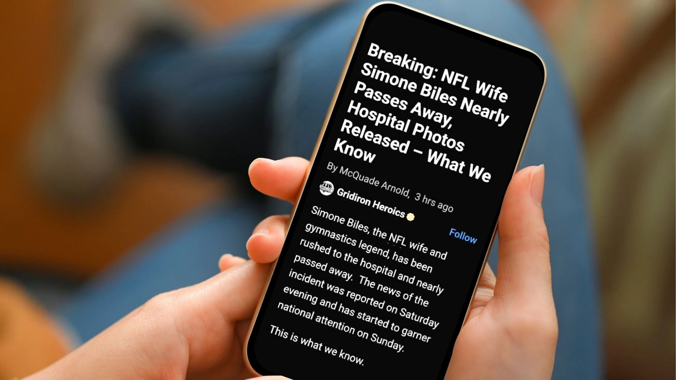 The viral headline on Yahoo Sports that sparked immediate backlash.
