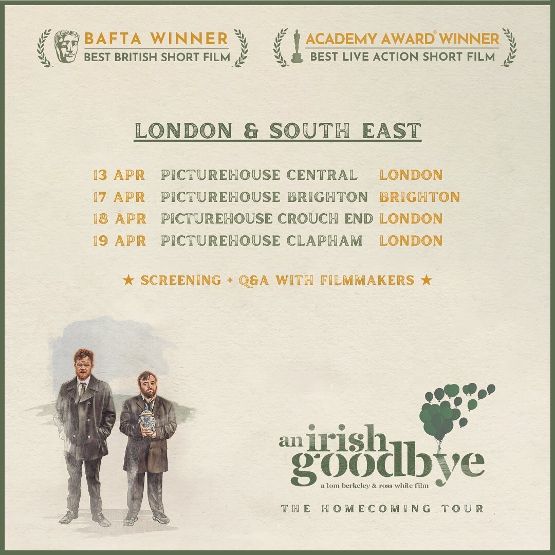 ποΈ BIG NEWS ποΈ After 12 sold out screenings across the UK & Ireland, we’re extending our #HomecomingTour with four final dates across London & South East, in association with @picturehouses πΏ
π @picturehousecentral 
π Thursday 13t