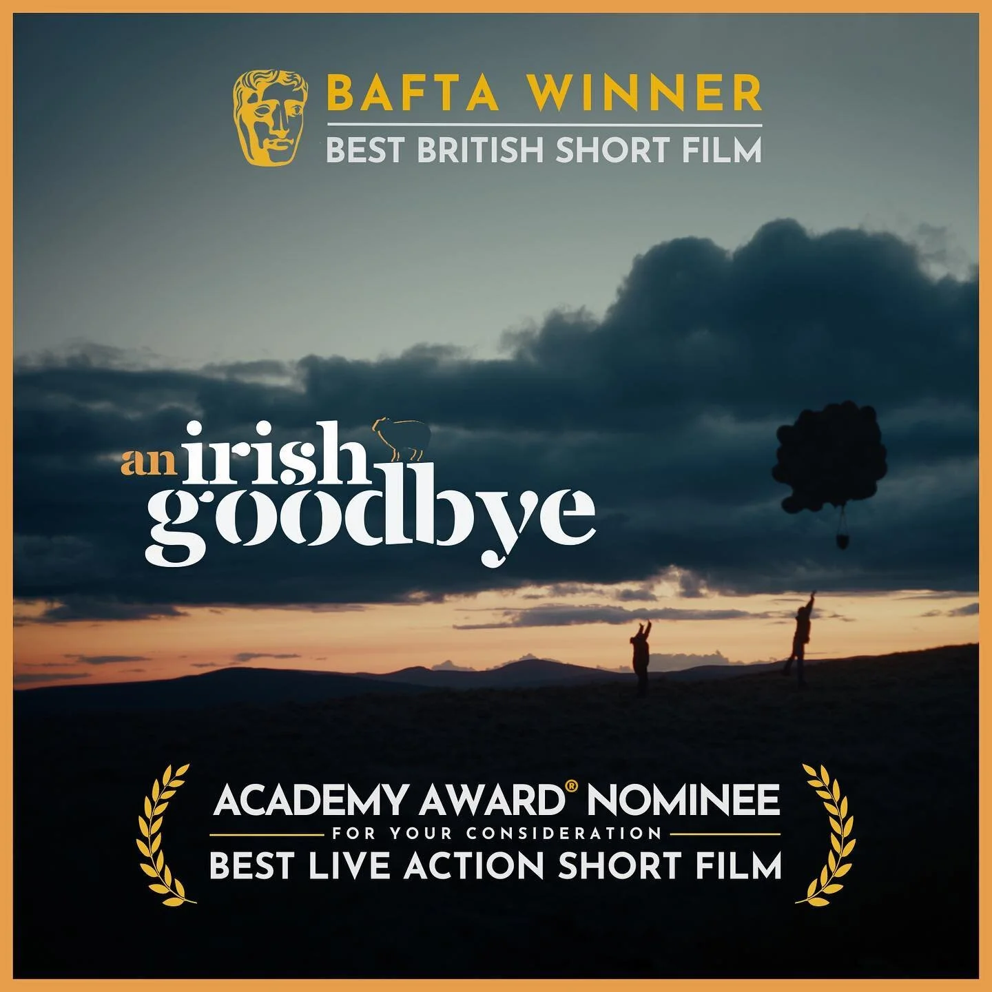 @AnIrishGoodbyeFilm wins the @BAFTA for Best British Short Film! 
#ForYourConsideration at the 95th Academy Awards® in the Live Action Short Film category. 
π₯: WATCH NOW in 600+ theatres across US & Canada (@shortstv) and on the #AcademySc