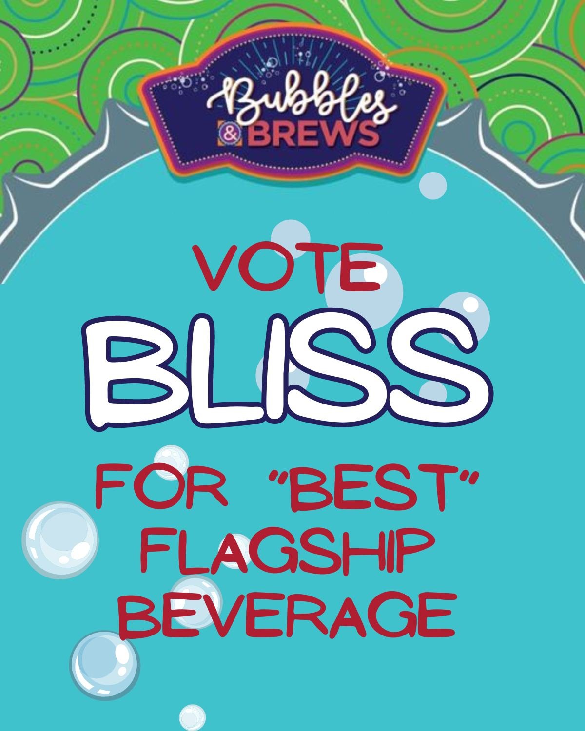 We don't need to win all the categories... but we think we can take this one! 
BLISS for FLAGSHIP BEVERAGE! Keep the Best Mead in Georgia going. 
https://www.bubblesandbrews.com/vote/

You can vote ONCE per email. Time to bust out the business, the p