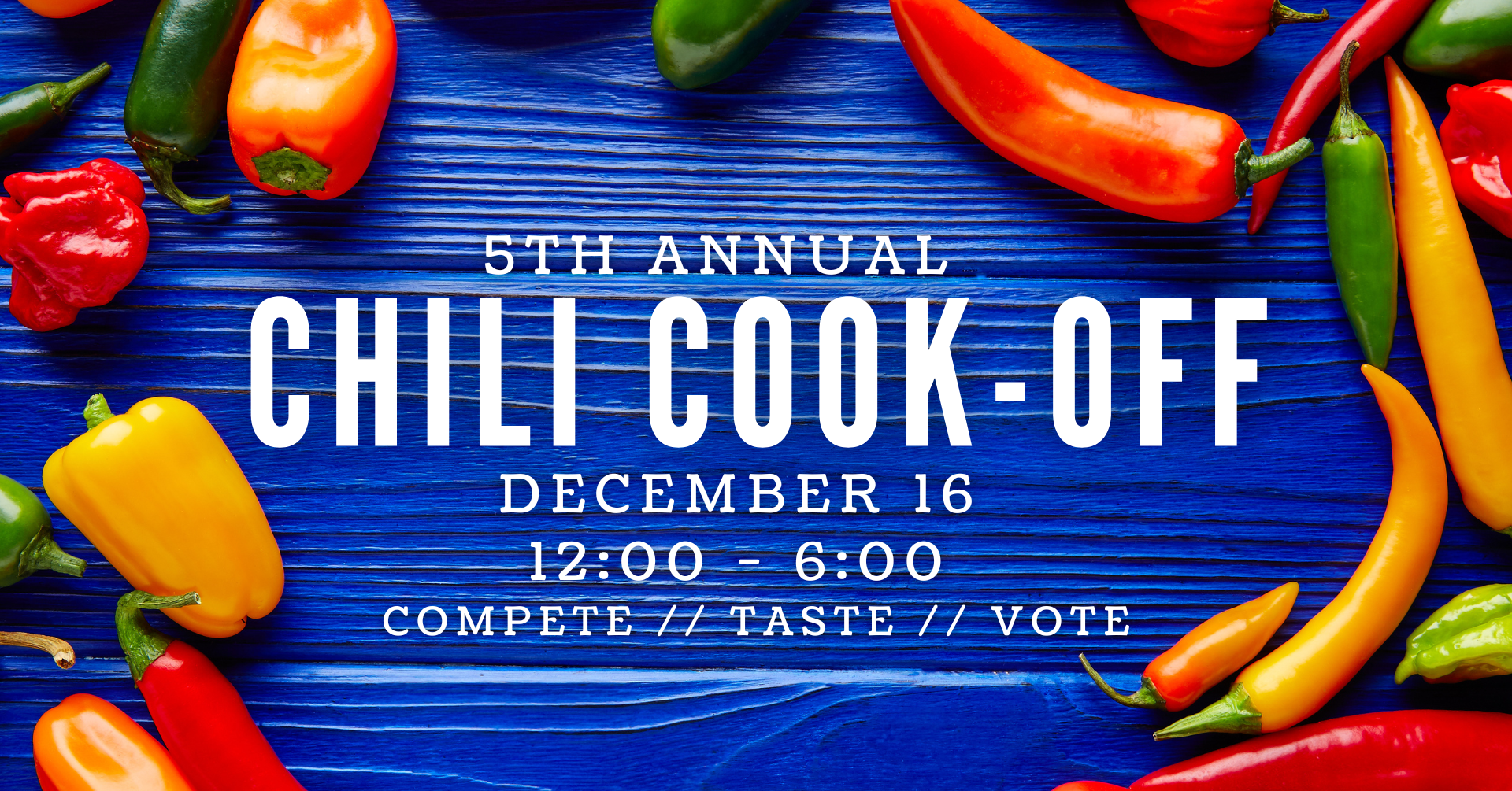 5th Annual Chili Cook-Off — Viking Alchemist Meadery