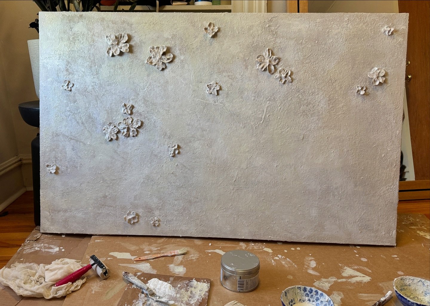 Mix media on 30x48 canvas
