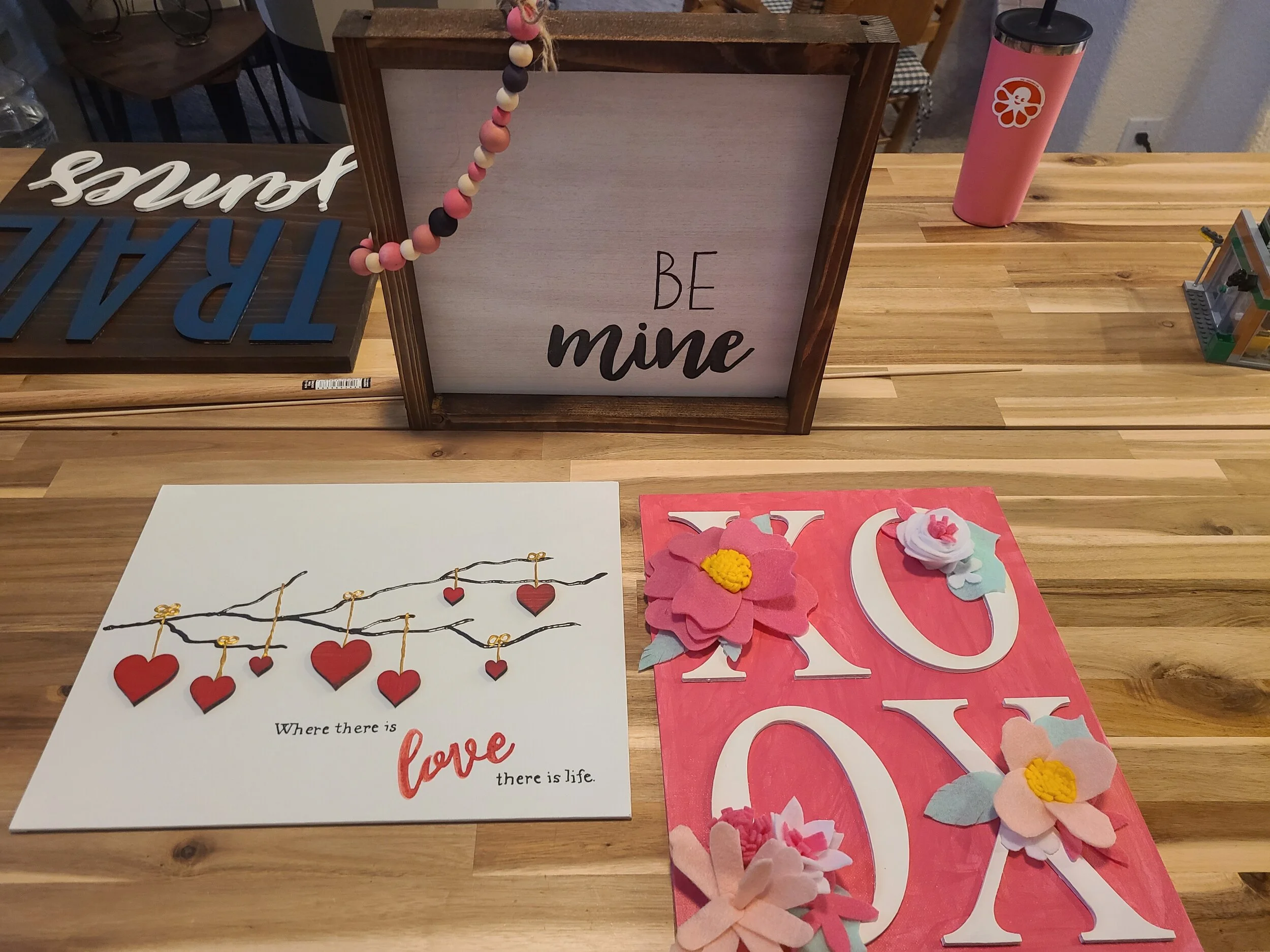 February Craft Night samples