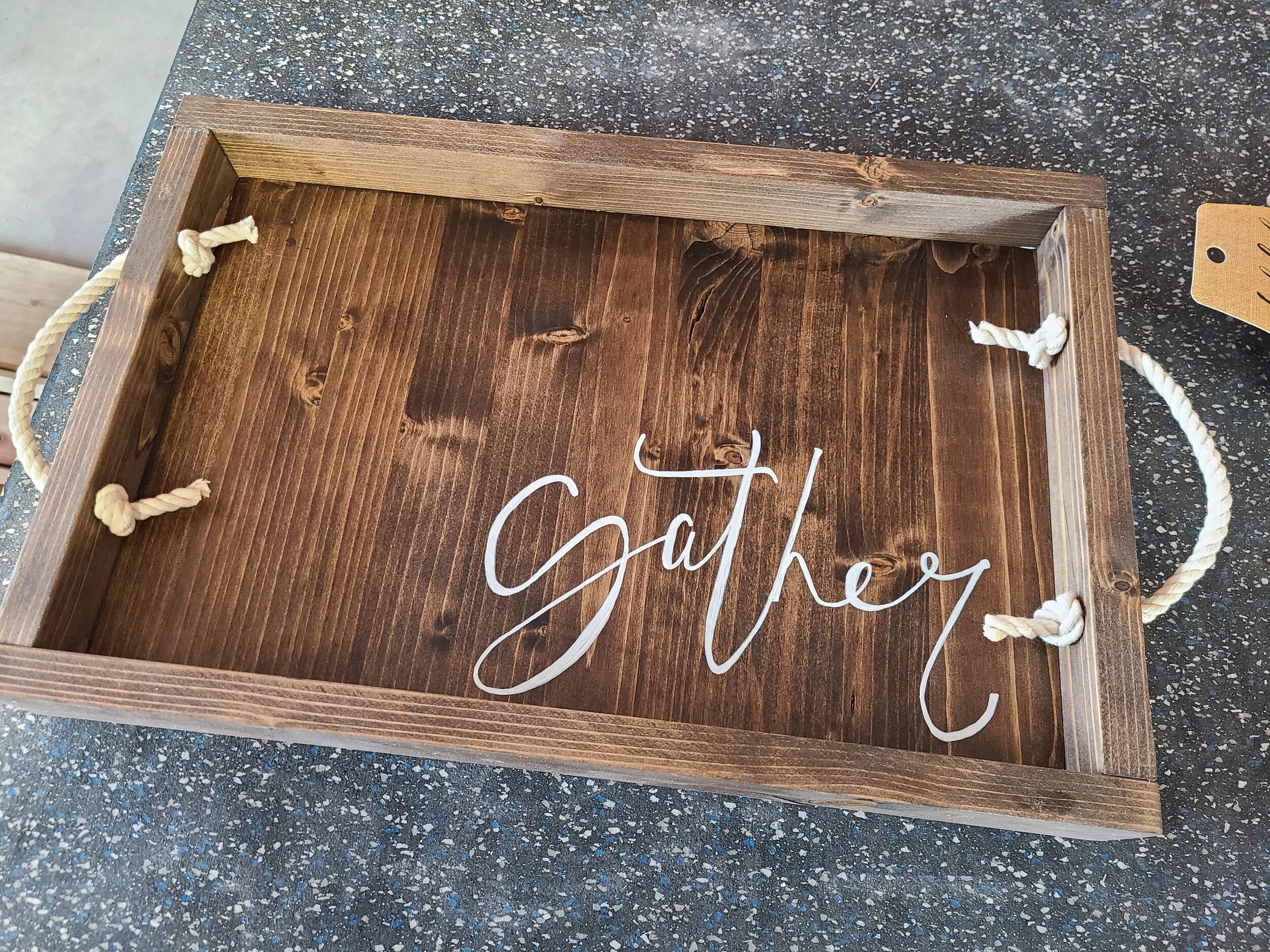 Craft Night: Wooden Serving trays