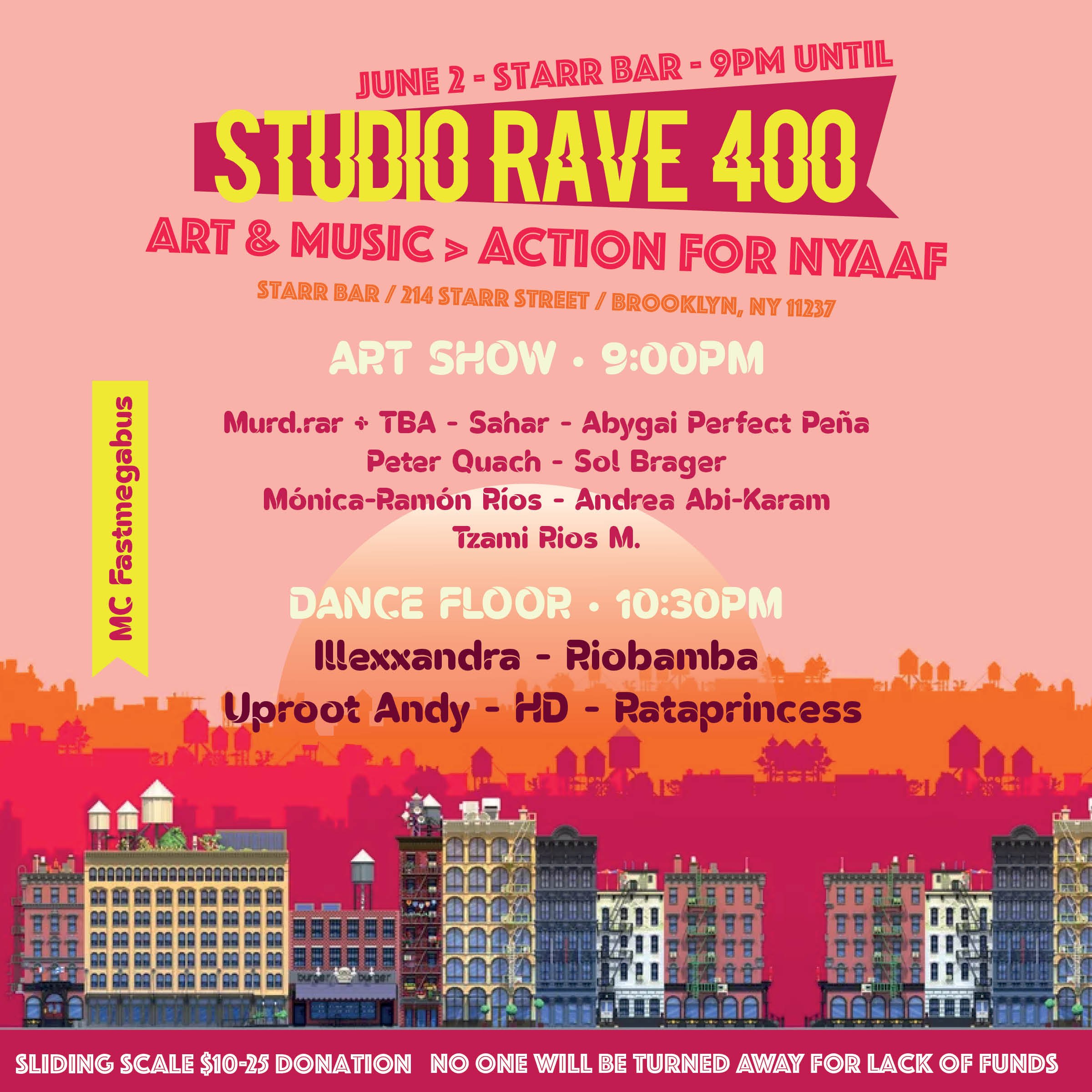 Studio Rave 400 @ Starr Bar (NYC · 2023)