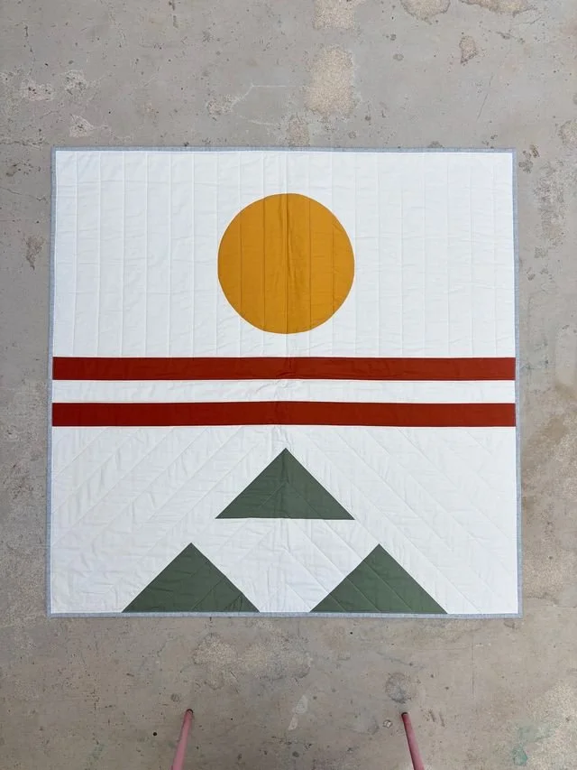 Oregon Crib Quilt - Sample