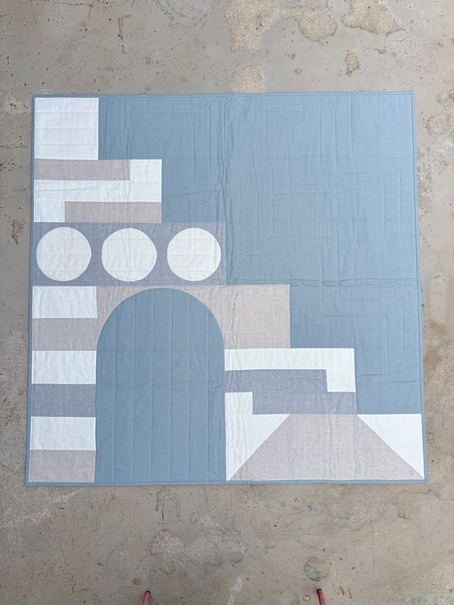 Parikia Crib Quilt - Sample