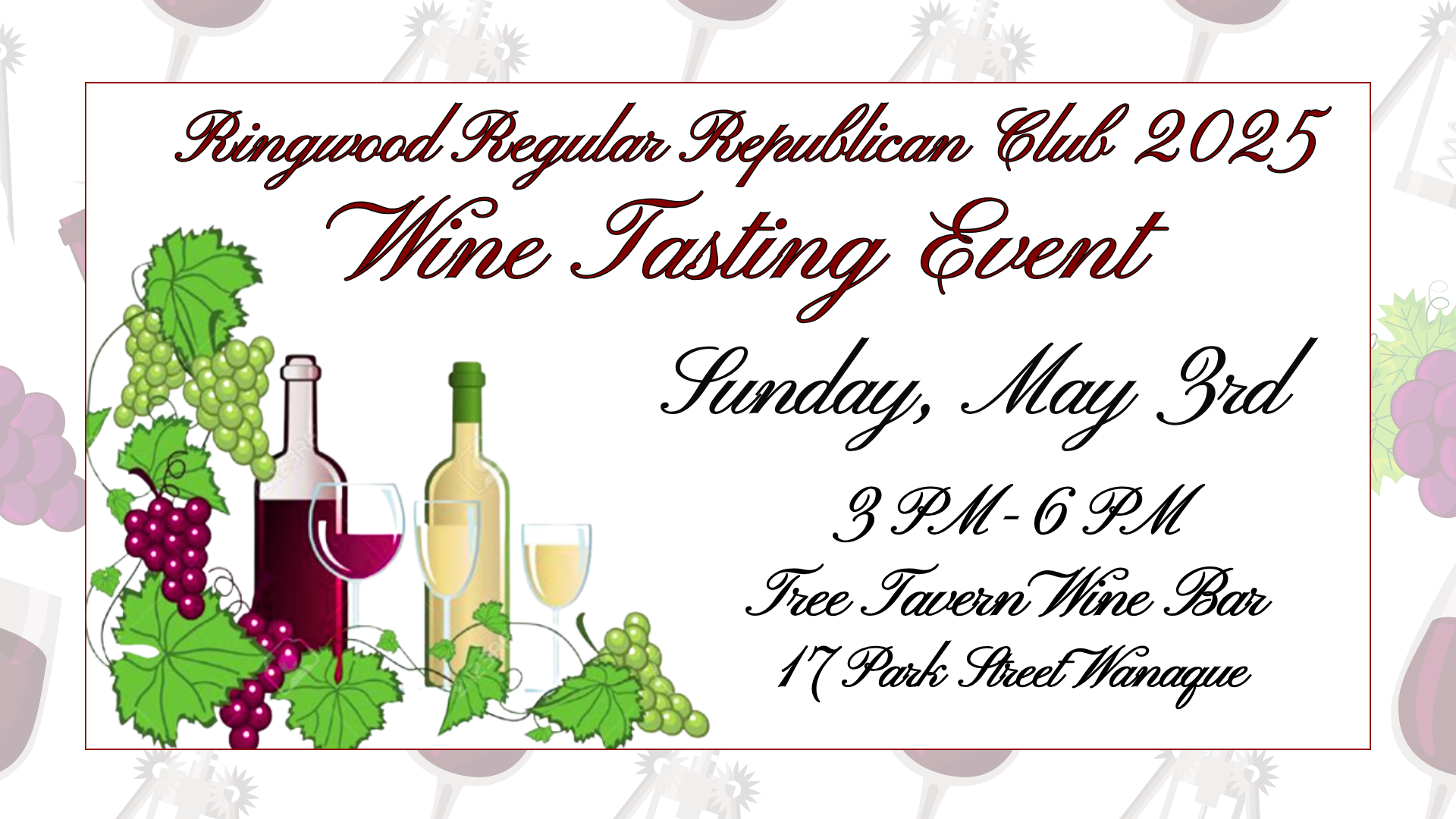 Wine Tasting at Tree Tavern Wine Bar