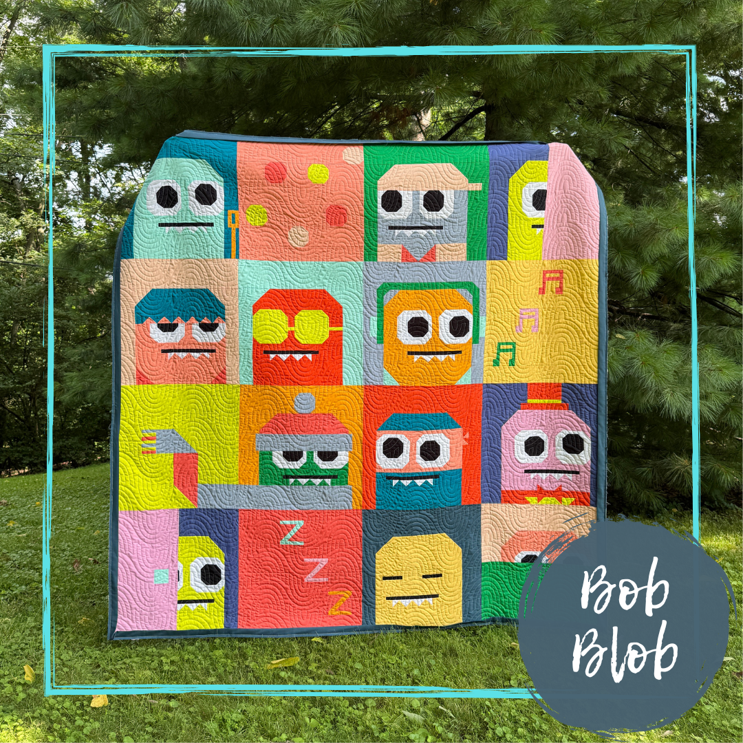 Bob Blob Quilt, XOXSEW