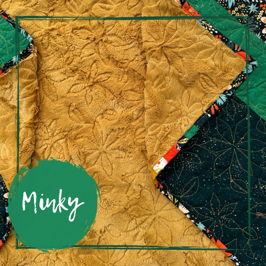 Minky as Quilt Backings