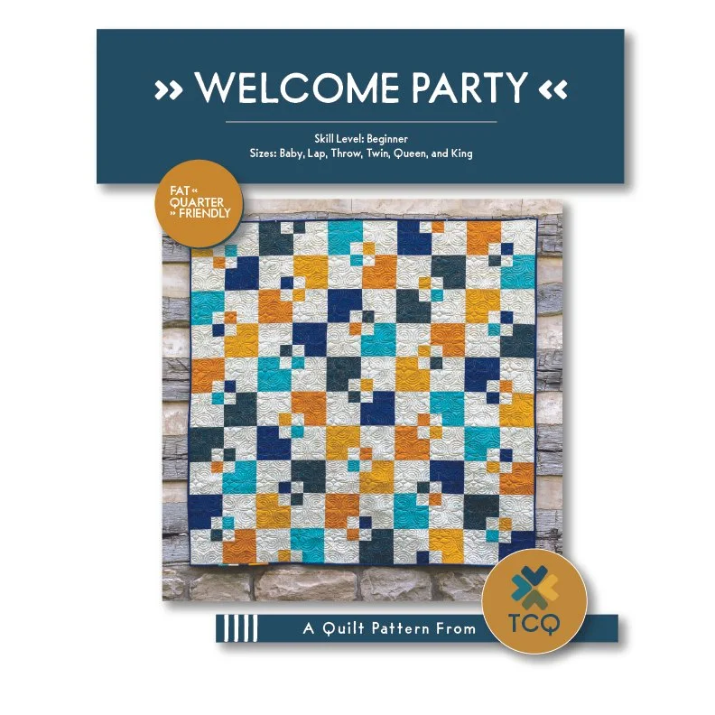 Welcome Party Quilt Pattern (Digital File)