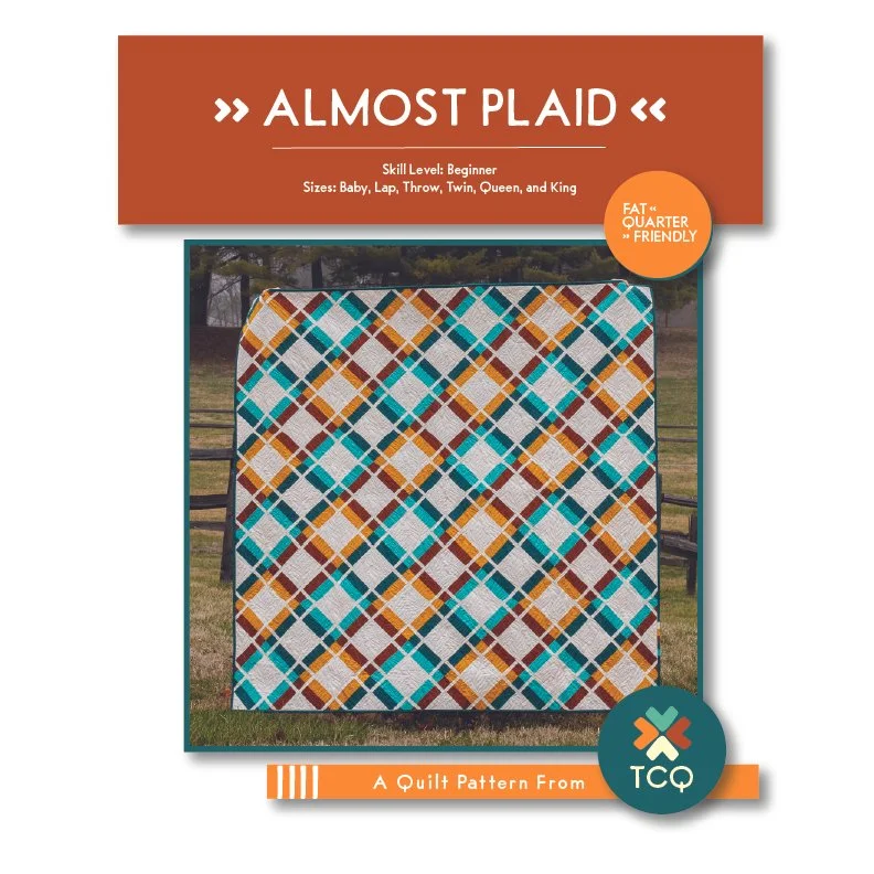 Almost Plaid Quilt Pattern (Digital File)