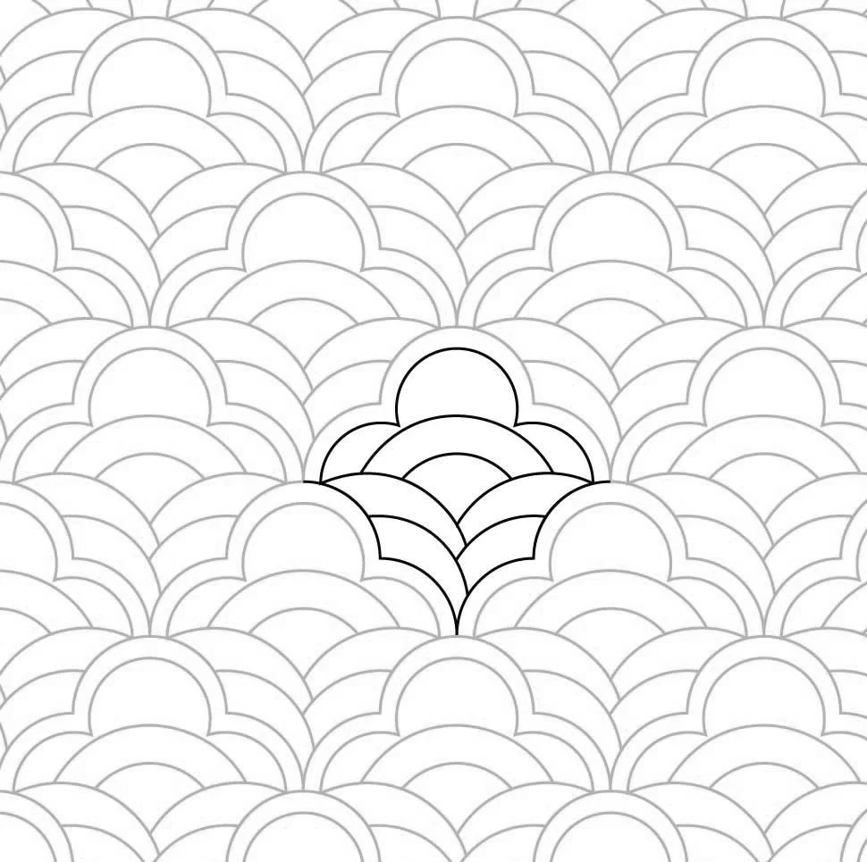 Clam Glam Sunrise panto bw.jpg