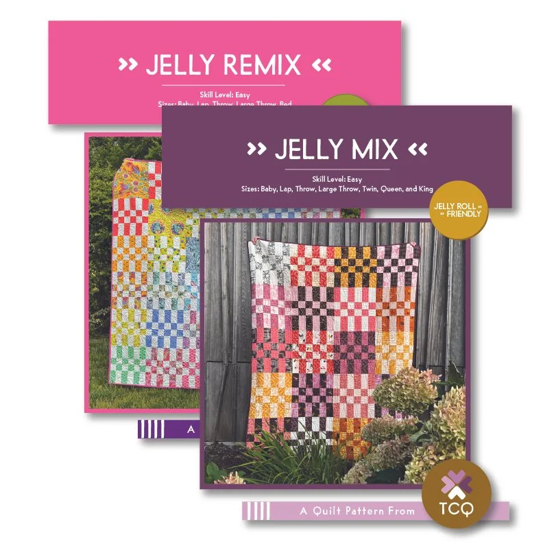 Jelly Mix and Remix Quilt Patterns Bundle (Digital File)