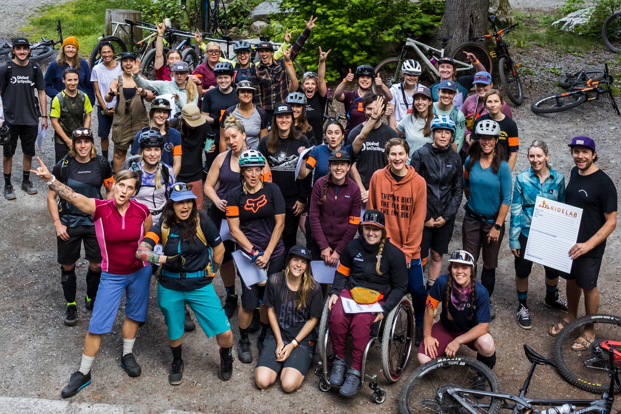  An amazing team of organizers, ride leaders and staff helped make the event a success.  