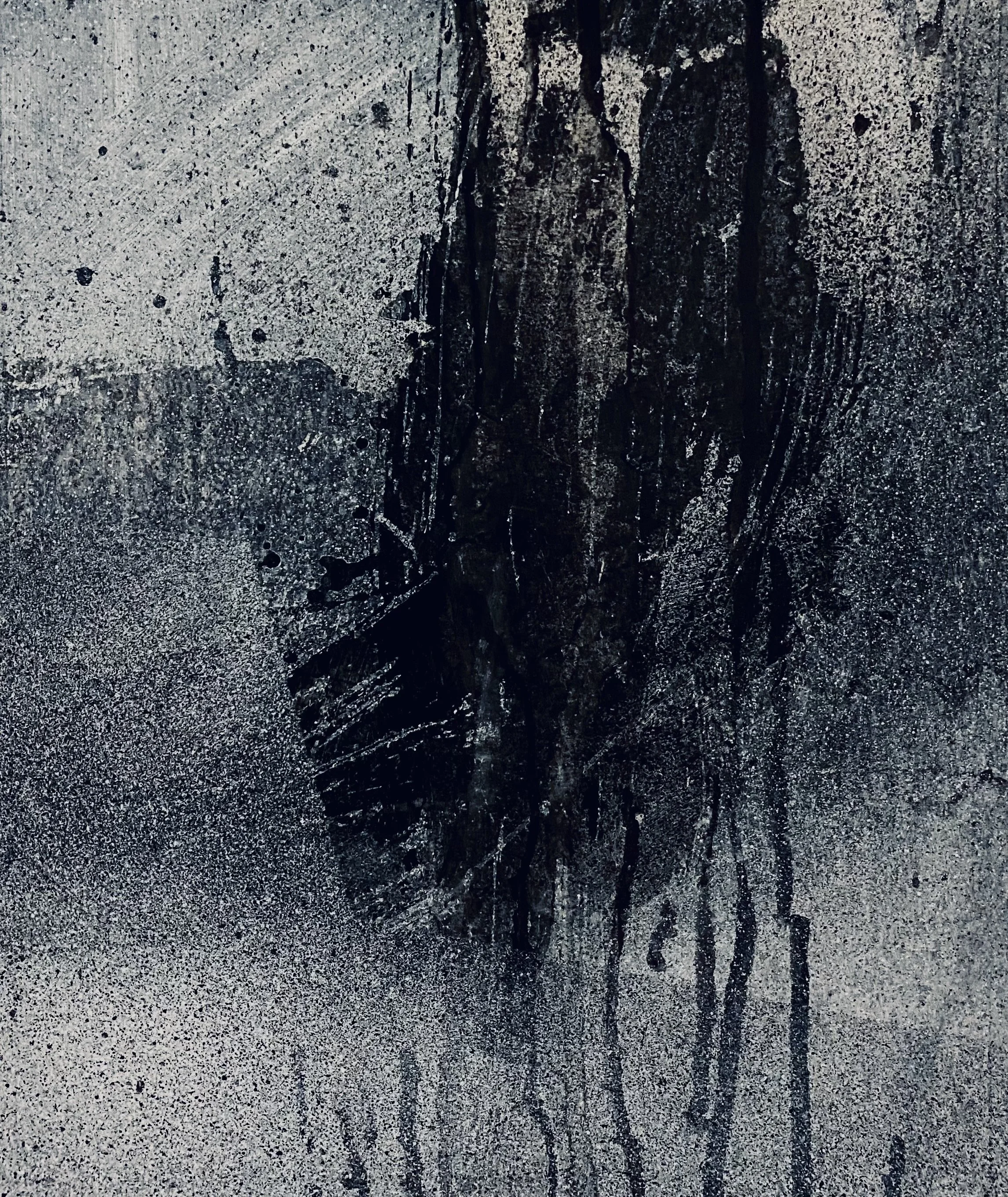 “Four Small Studies for Northwestern (II)” / acrylic paint and charcoal on paper / 9.5 x 10.5 in. or 8 x 9.5 in. / 2025