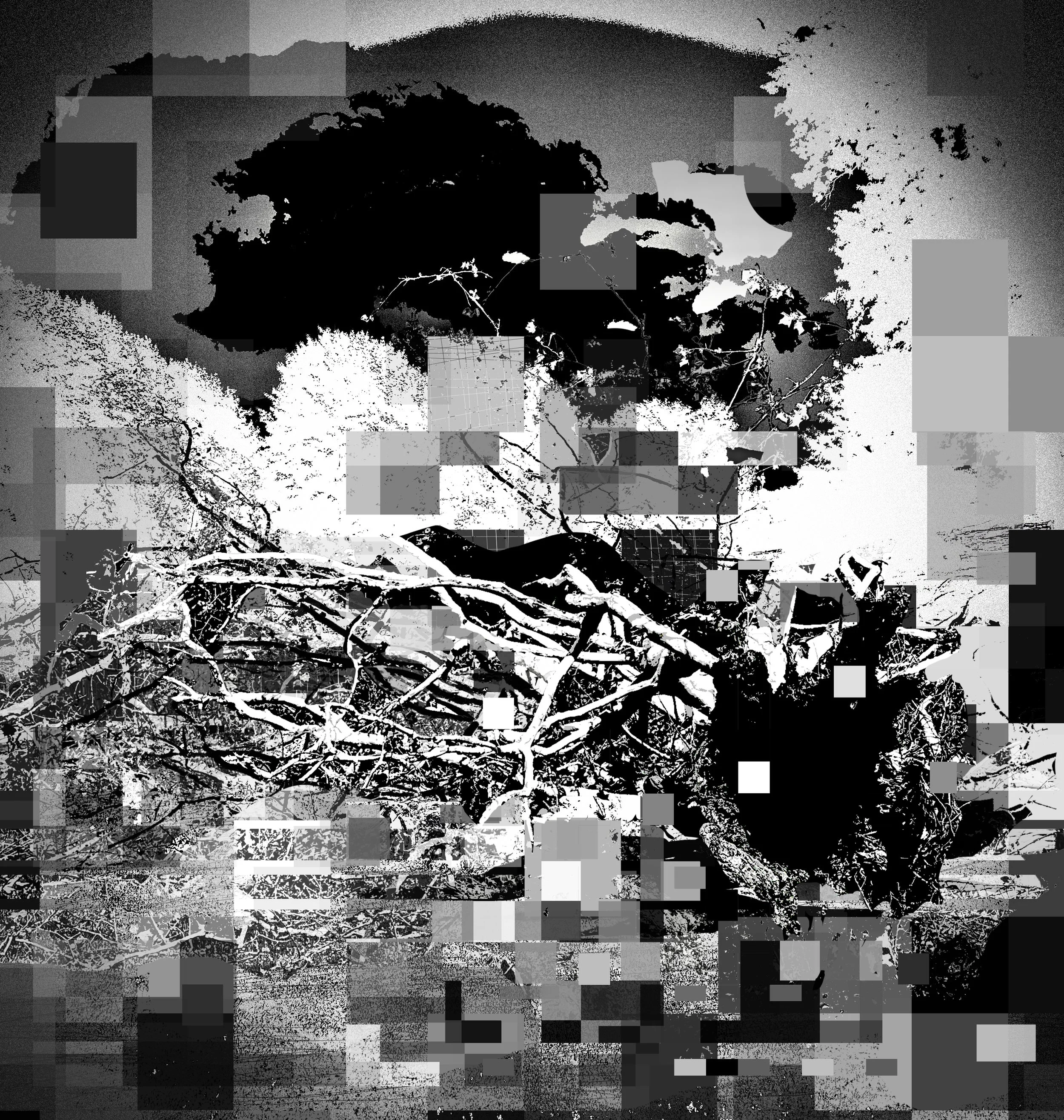 "No Point Perspective
" / digital composition / 2026