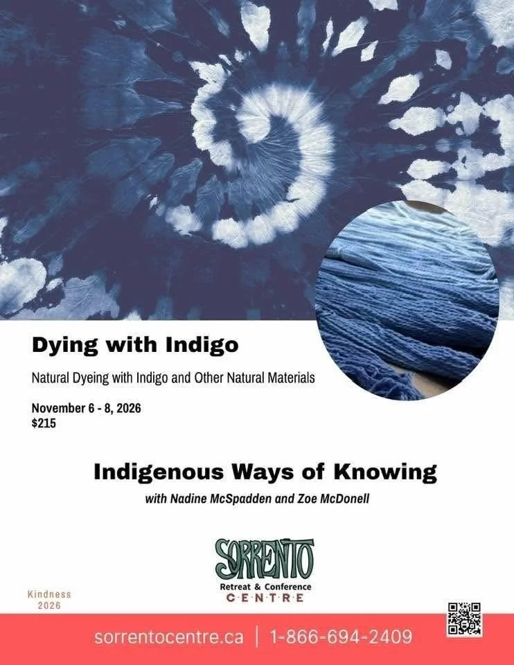 Indigenous Ways of Knowing: Dyeing with Indigo