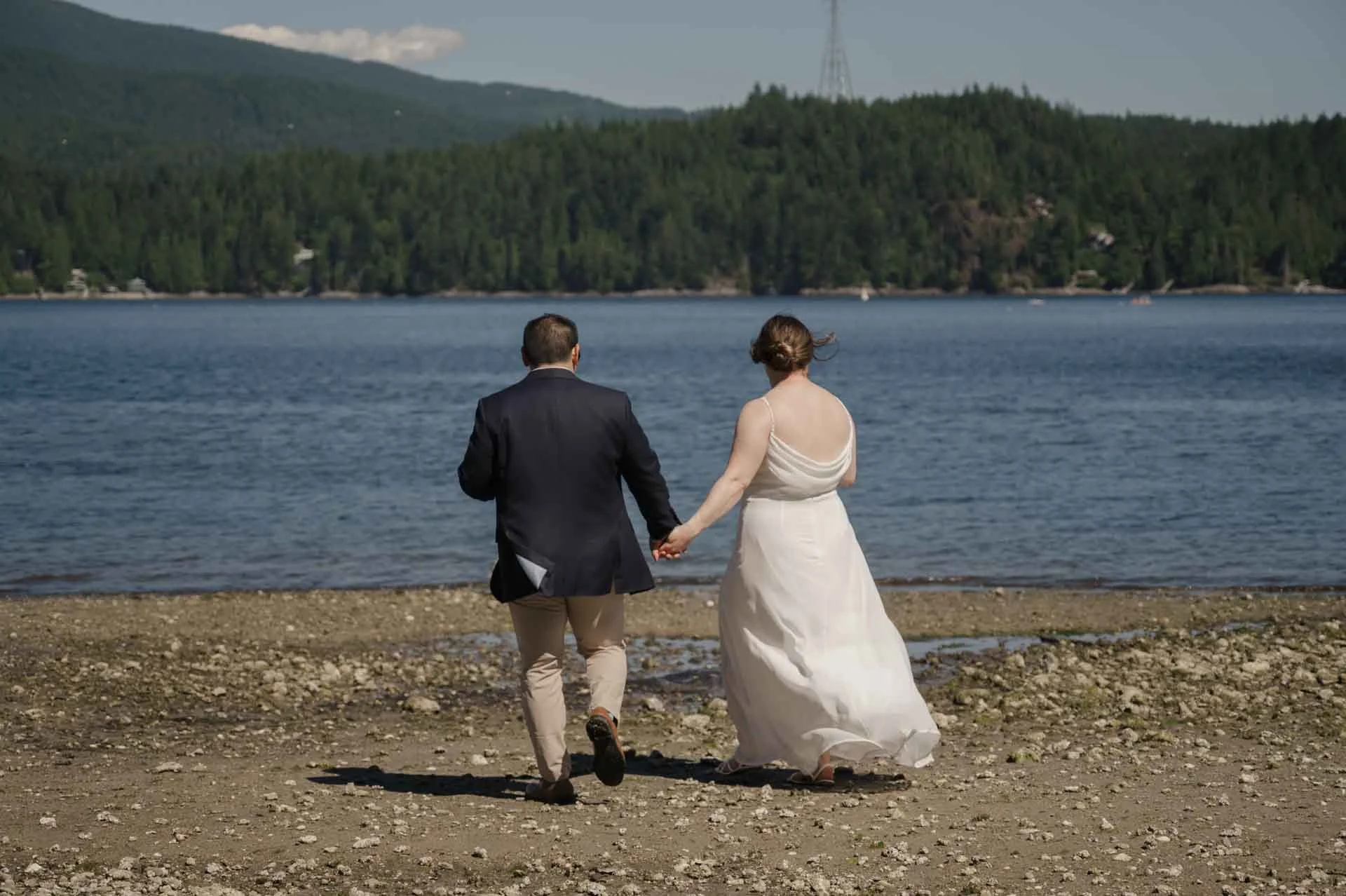 An Intimate Deep Cove Wedding