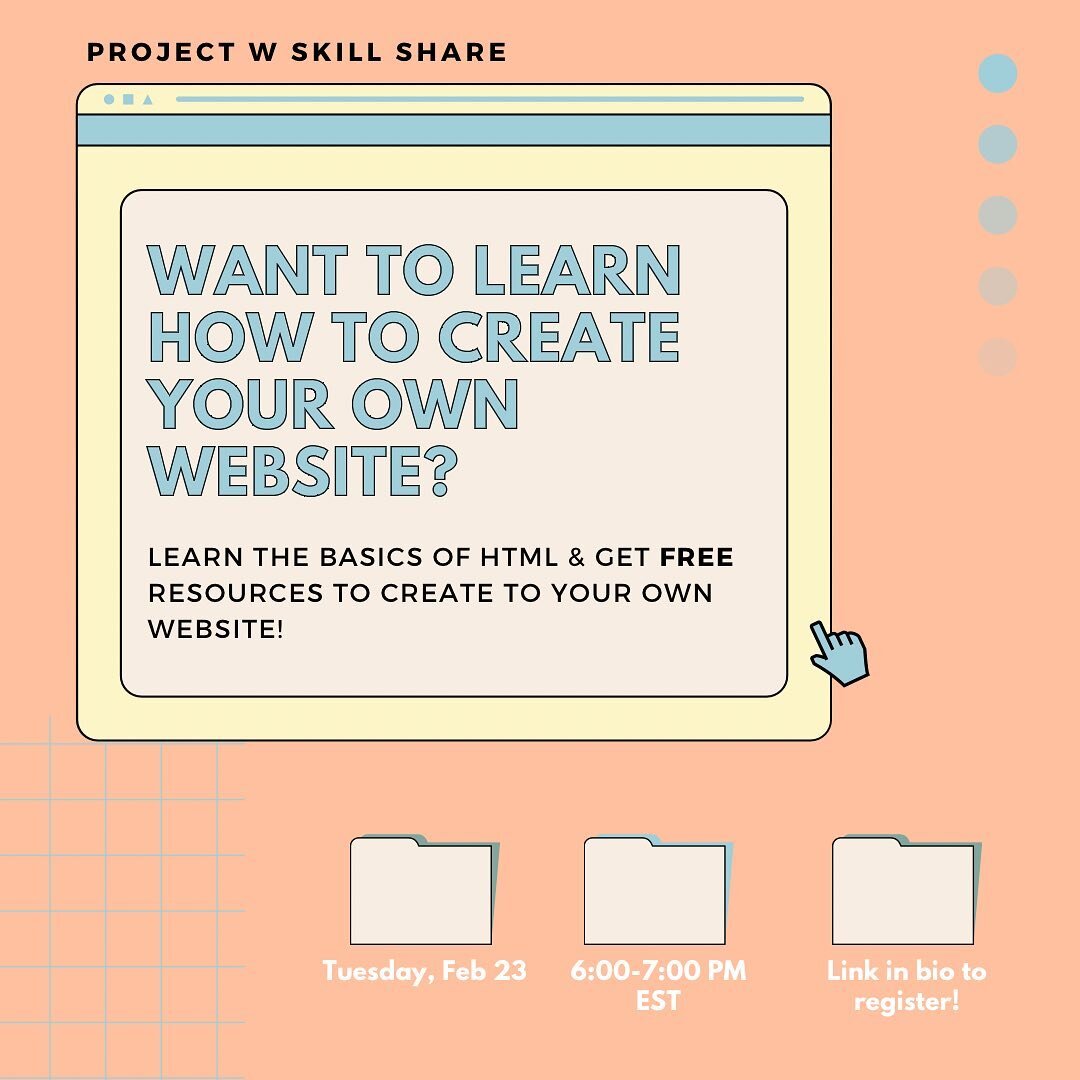 Building Your Personal Website with HTML 👩&zwj;💻

Building your own personal website is the perfect way to showcase your personality and portfolio. And all you need to get started is a solid landing page with a basic color scheme &amp; a compelling