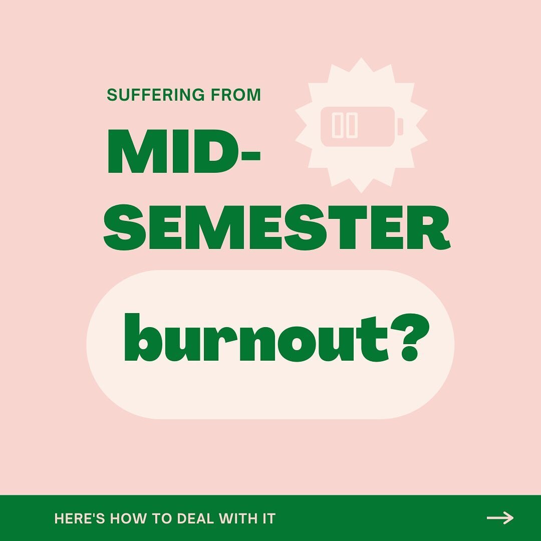 Most of us are almost at least halfway through the semester, so that probably means a lot of us BOW students are burning out 🔋 Here are some ways to identify burnout, how to cope, and to avoid burning out in the future 💞
