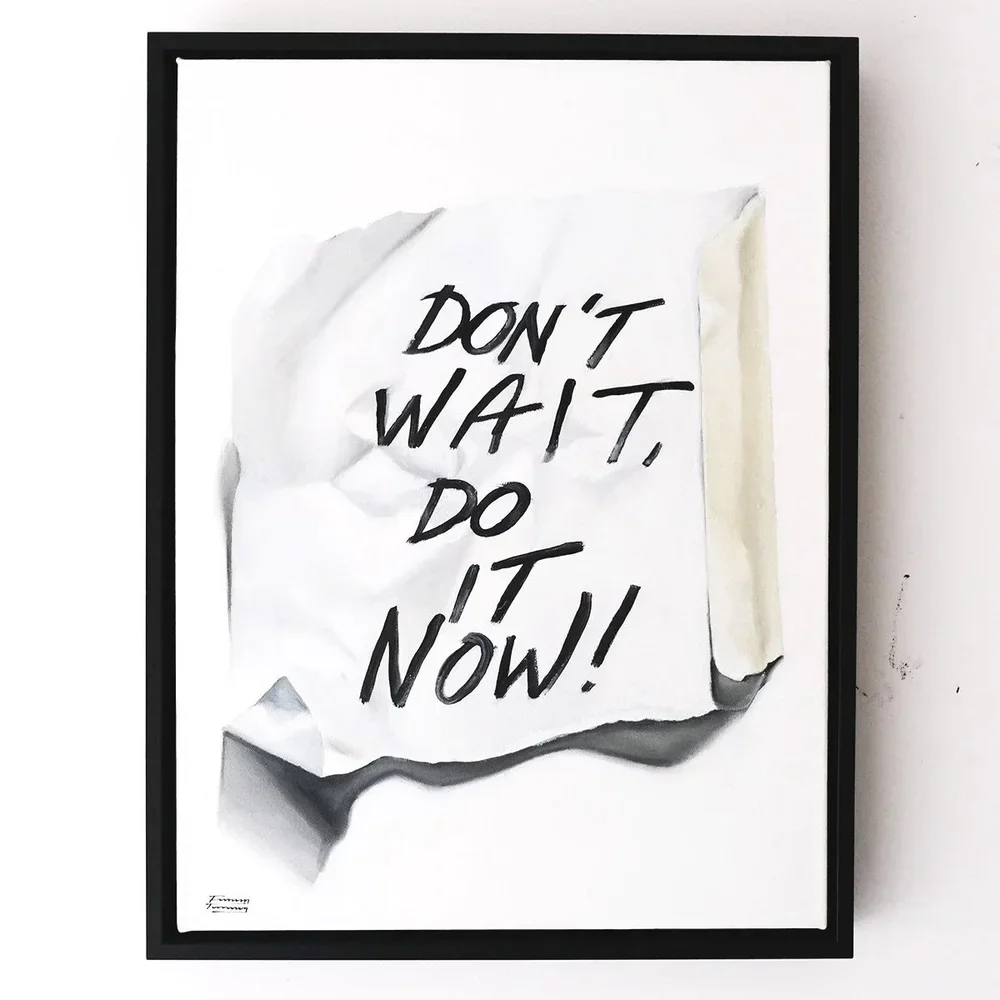 funnytummy+art+dont+wait+do+it+now+ready+to+hang+framed.webp