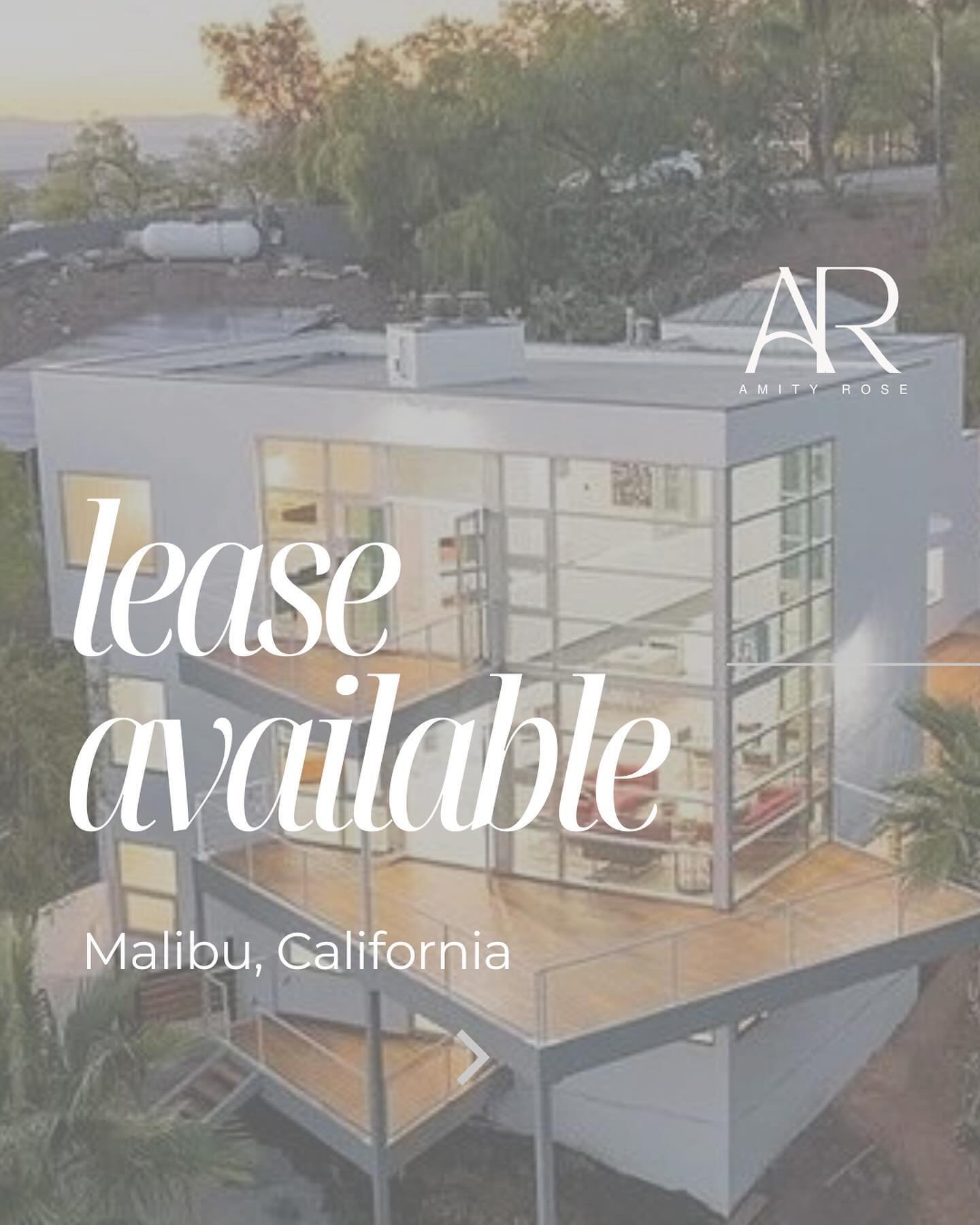 &gt;&gt; AVAILABLE NOW &lt;&lt; 

Perched in a gated community atop the Malibu Hills, this architectural masterpiece offers panoramic ocean views, a tri-level layout with luxurious amenities, including a loft-style master suite, and complete privacy,