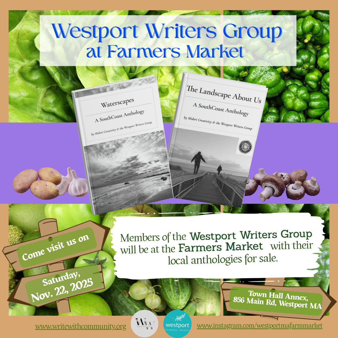 Westport Writers Group at Farmers Market