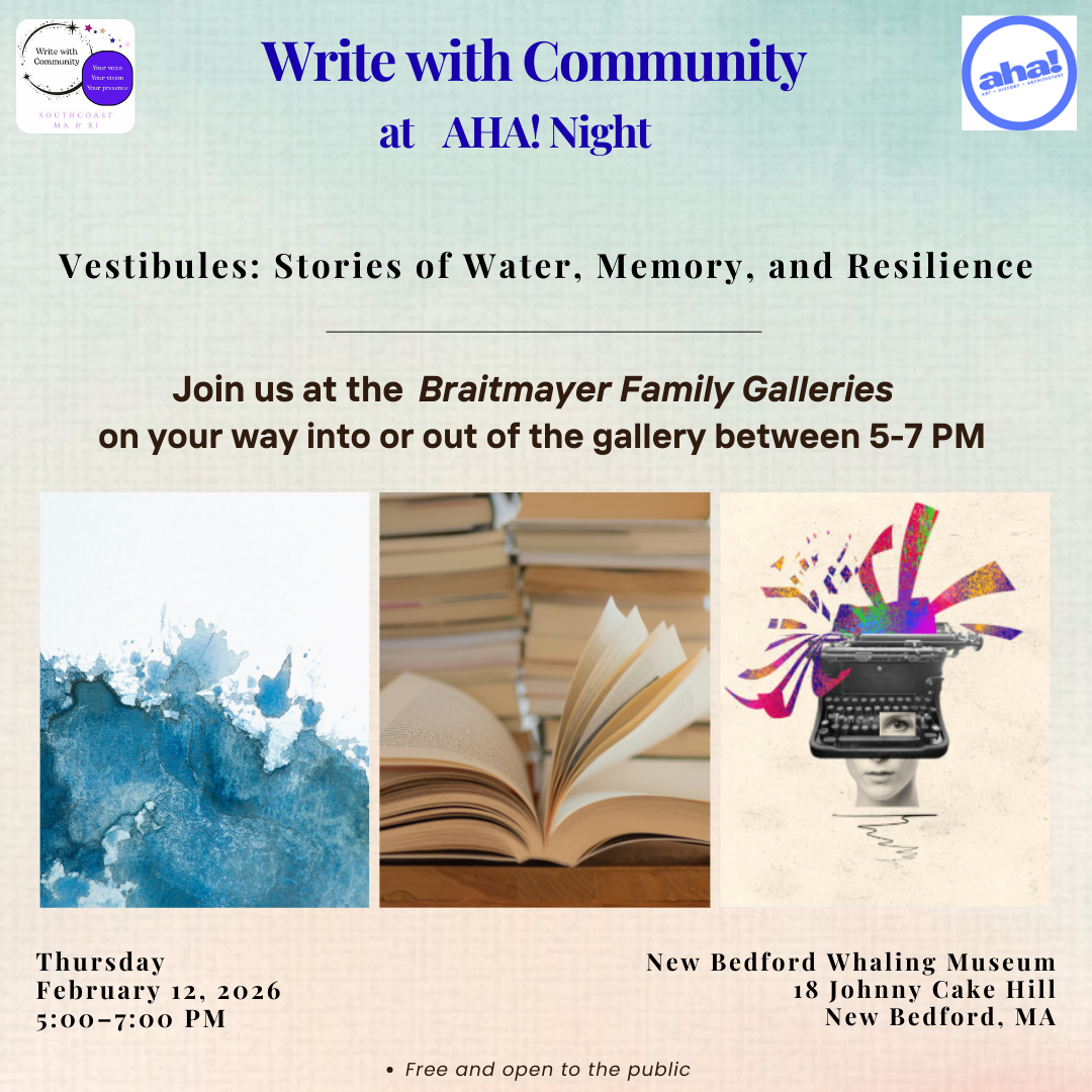 Write with Community at AHA! Night